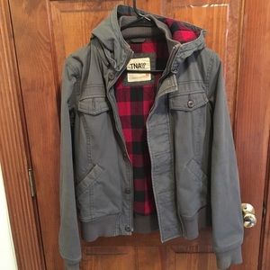 TNA charcoal grey jacket